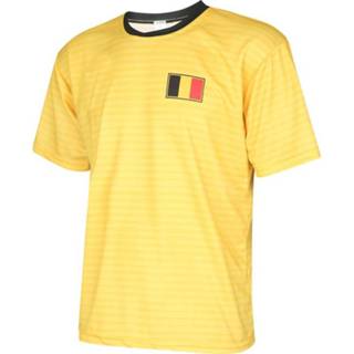 Belgiรซ Voetbalshirt Uit Eigen Naam 2018-2020 kids Senior geel kinderen be-shirt-uit-18-20-geel Voetbalshirt geel kinderen Belgiรซ Uit Eigen Naam 2018-2020 Kids/Senior