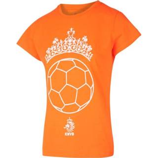 👉 Shirt oranje meisjes KNVB T-shirt - Tiara Bal Eigen Naam