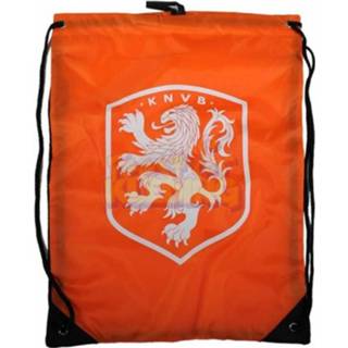 Sporttas oranje KNVB met aantrekkoord 8718526034417