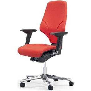 👉 Bureau stoel stof aluminium rood active zwart blauw Bureaustoel Giroflex 64-7578 met 3d armleggers 1458721202620