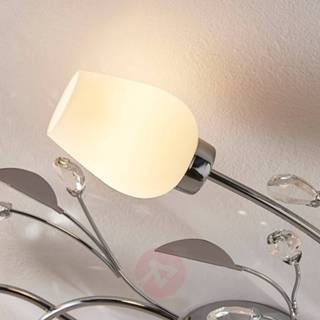 👉 Plafond lamp chroom metaal a++ Freda - fraai versierde plafondlamp,