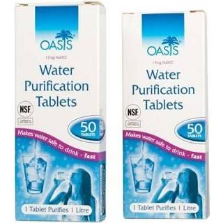 👉 Care Plus Oasis - Waterzuiveringstabletten - Doodt bacteriën