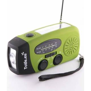 👉 Totle Totle Noodradio Essential - 1000mah Powerbank - Zonnepaneel - Opwindbaar