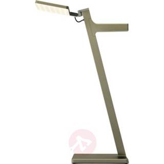 👉 Tafel lamp a+ basaltgrijs mat grijs Nimbus Roxxane Leggera LED tafellamp,