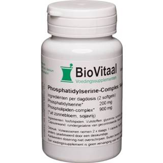 👉 Softgel gezondheid voedingssupplementen Biovitaal Phosphatidylserine-Complex Softgels 8718347350550