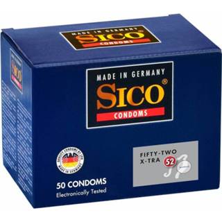👉 Sico 52 (Fifty-Two) X-Tra Condooms