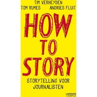 👉 Boek How to story - Tim Verheyden (9401460167) 9789401460163