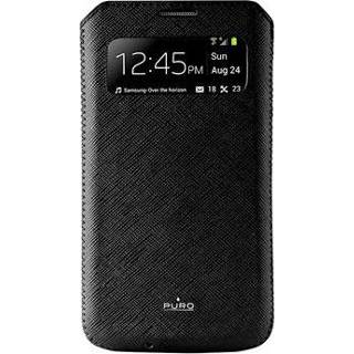 Zwart Samsung Galaxy S4 Puro Slim Essential Hoesje - 8033830074240