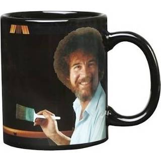 👉 Beker volwassenen Magische landschap schilderij Bob Ross 300 ml