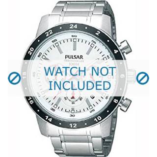 👉 Horlogeband staal RVS Pulsar VD53-X055 / PT3159X1 PT3161X1 PQ338X Roestvrij (RVS) 22mm 8719217092563