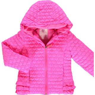 👉 Winterjas polyester meisjes hardroze Billieblush