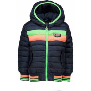 👉 Winterjas polyester jongens donkerblauw B.Nosy