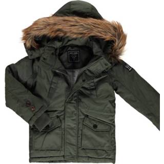 👉 Winterjas polyester jongens legergroen Cars