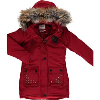 👉 Winterjas polyester meisjes rood Cars