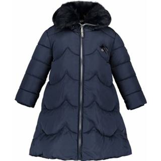 👉 Winterjas polyester meisjes donkerblauw Le Chic