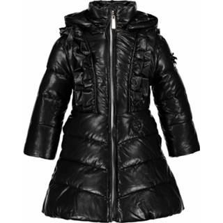 👉 Winterjas polyester meisjes zwart Le Chic
