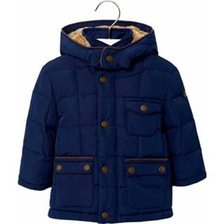 Winterjas polyester jongens donkerblauw Mayoral