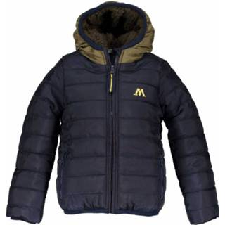 👉 Winterjas polyester jongens donkerblauw Moodstreet