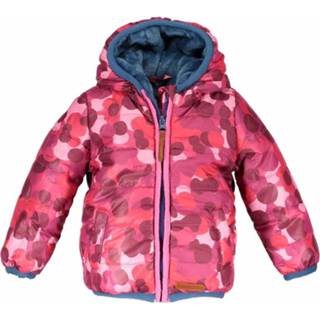 👉 Winterjas polyester meisjes all over print Moodstreet