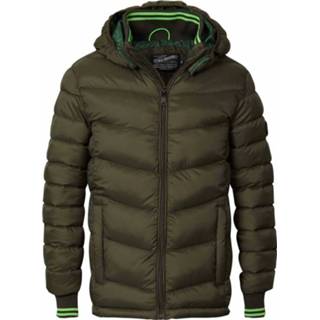 👉 Winterjas polyester jongens groen Petrol