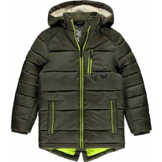 👉 Winterjas polyester jongens legergroen Quapi