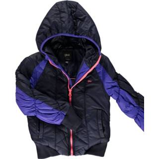 👉 Winterjas polyester meisjes donkerblauw Gsus