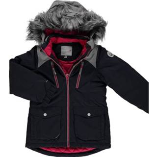 👉 Winterjas polyester meisjes donkerblauw Icepeak