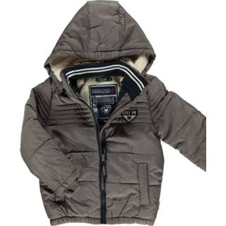 👉 Winterjas polyester jongens grijs Lcee