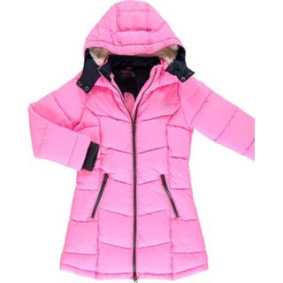 👉 Winterjas polyester meisjes hardroze Quapi