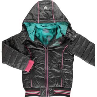 👉 Winterjas polyester meisjes donkergrijs Quapi