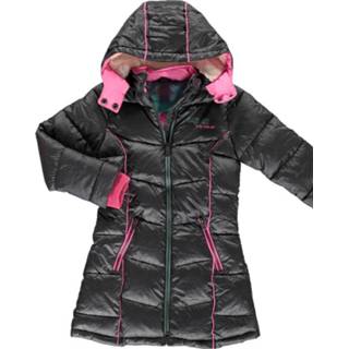 👉 Winterjas polyester meisjes donkergrijs Quapi