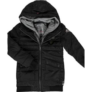 👉 Winterjas polyester meisjes zwart Retour Denim