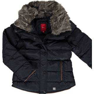 Winterjas polyester meisjes donkerblauw S.Oliver