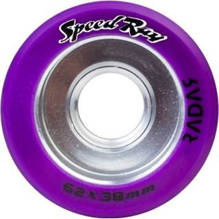 👉 Purper Speed Ray Purple 62 x 38mm / 94A - Roller Derby Wielen 1000034443438