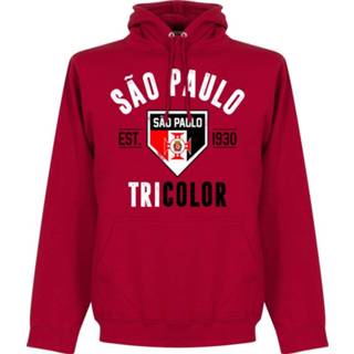 👉 Sweater rood Sao Paulo Established Hooded -