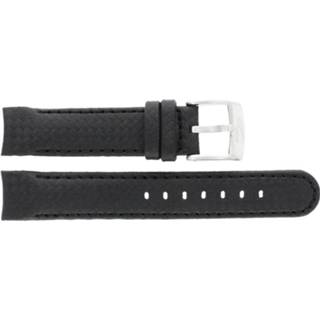 👉 Horlogeband zwart carbon Camel BC50901 18mm 8719217154902