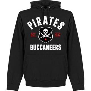 👉 Sweater zwart Pirates Established Hooded -