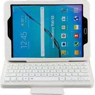 👉 Bluetooth toetsenbord wit Samsung Galaxy Tab S2 9.7 T810, T815 & Folio Tas - 5712579673572