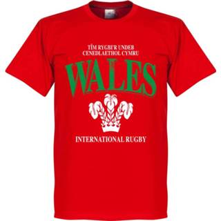 👉 Shirt rood Wales Rugby T-Shirt -