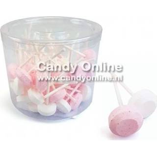 👉 Wit roze Dextrose Lolly's Wit/Roze 500 Gram