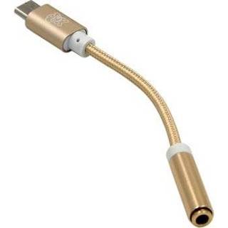 👉 Audio adapter goud Hat Prince USB 3.1 Type-C / 3.5mm - 5712579736666