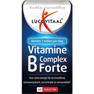 👉 Vitamine active Lucovitaal B Complex Forte 60 tabletten 8713713041087