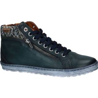 👉 Sneakers blauwe leer vrouwen blauw Pikolinos Lagos Donker 8434317562685
