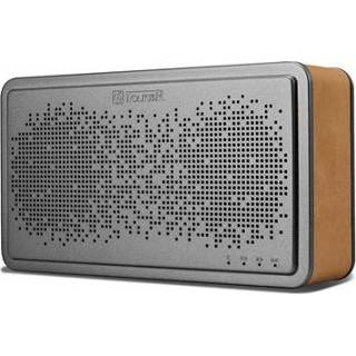 👉 ICarer BS-221 Bluetooth Speaker - Lichtbruin / Grijs