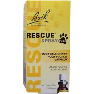 👉 Bach Rescue pets spray 20ml 8713286020977