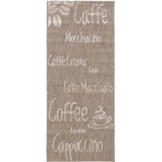 👉 Vloerkleed active Cottage Coffee mink/wool 60x180cm 5414478726471