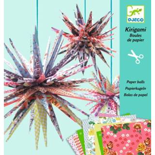 👉 Vouwpakket Djeco - kirigami papierballen