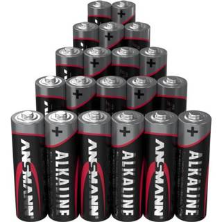👉 Alkaline batterij active Mignon (AA) batterijen 20 stuks voordeelpak 4013674005482 4013674005475