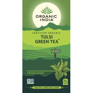 👉 Tulsi eten donkergroen Organic India Thee Green Tea 801541070435