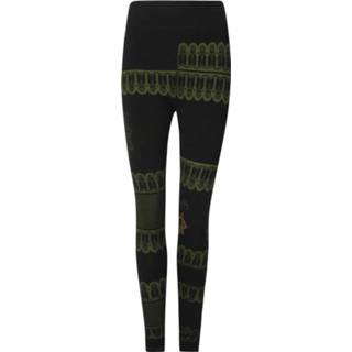 👉 Legging zwart active Yoga Bhakti Biologisch (Maat S-M)
